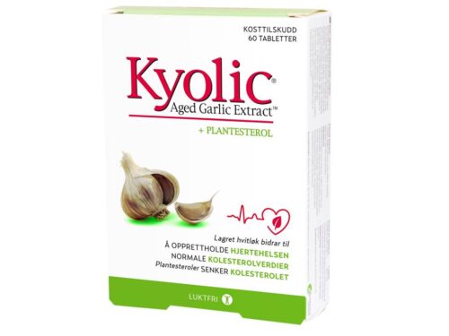 Kyolic Aged Garlic + Plantesterol 60 tabletter
