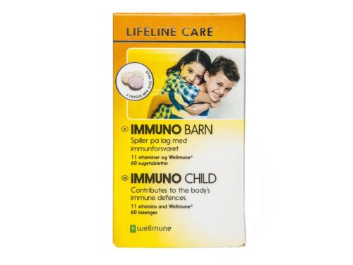 Lifeline Care Immuno Barn 60 sugetabletter