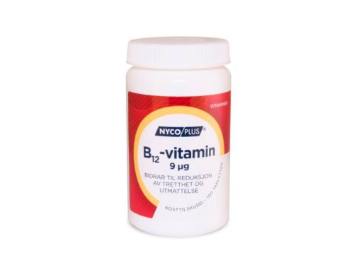 Nycoplus B12-vitamin 9 µg 100 tabletter