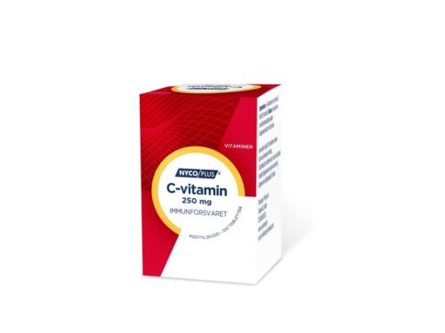 Nycoplus C-vitamin 250 mg 100 tabletter