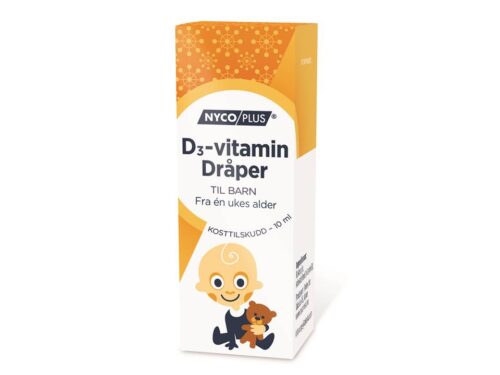 Nycoplus D3-Vitamin Dråper 10 ml