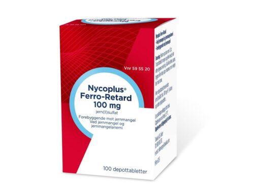 Nycoplus Ferro-Retard 100 mg 100 depottabletter