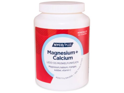 Nycoplus Magnesium + Calcium 100 tabletter