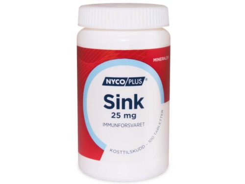 Nycoplus Sink 25 mg 100 tabletter