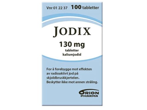 Orion Pharma Jodix 130 mg tabletter 100 stk