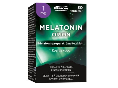 Orion Pharma Melatonin Orion 1 mg 30 tabletter