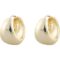 Snö of Sweden Core Pure Oval Ear Plain Gold 7323160748852