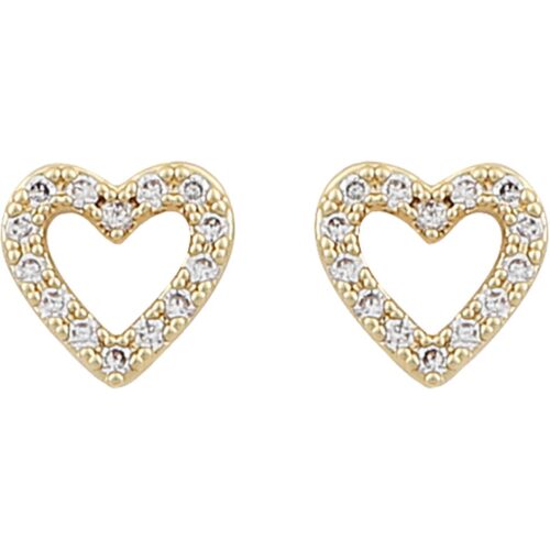 Snö of Sweden Valentina Small Ear Gold/Clear 7323167500569