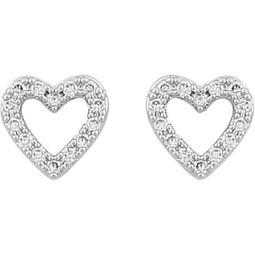 Snö of Sweden Valentina Small Ear Silver/Clear 7323167500606
