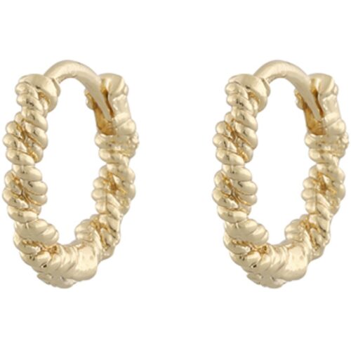 Snö of Sweden Exibit small ring ear plain gold 7323167504284