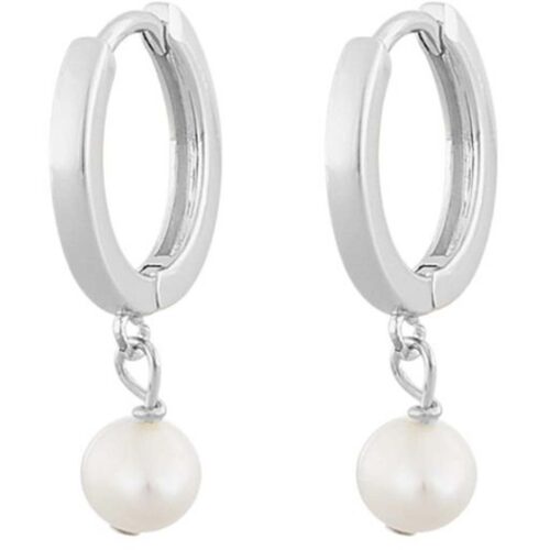 Snö of Sweden Sunday small ring ear silver/white 7323160760427