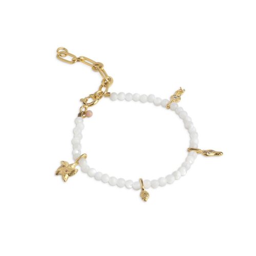 Enamel Copenhagen Bracelet, Aruba Pearl – 18,5 cm 5714274021375