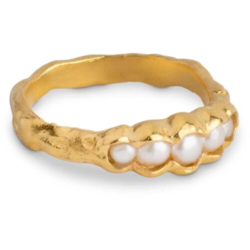 Enamel Copenhagen Ring, Idora Pearl 5714274021498