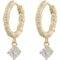 Snö of Sweden Palma Small Ring Pendant Ear Clear – Onesize 7323160780647