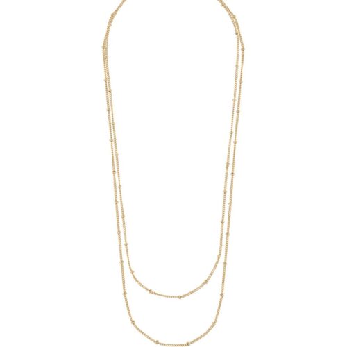 Snö of Sweden Amsterdam Double Chain Neck 45 Plain – 45 cm 7323160775070