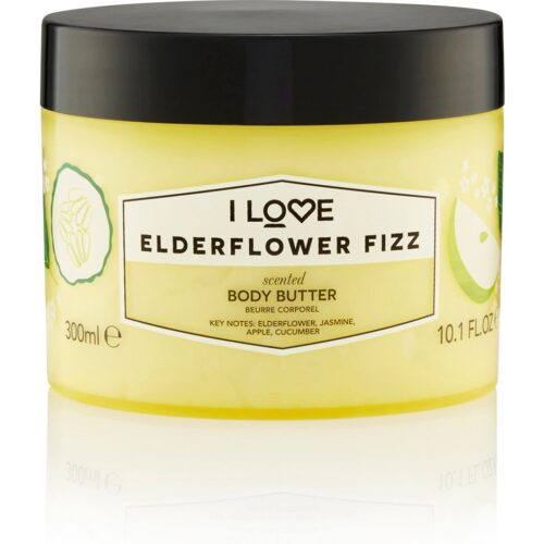 I love? Elderflower Fizz Scented Body Butter – 300 ml 5060351545785