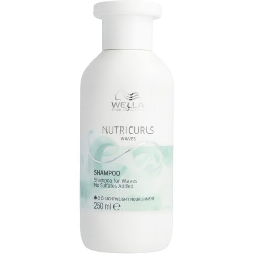 Wella Professionals NUTRICURLS Shampoo for Waves – 250 ml 3614227348820