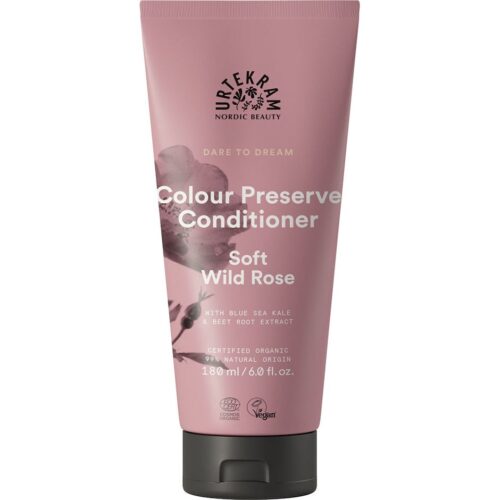 Urtekram Color Preserve Conditioner Soft Wild Rose – 180 ml 5701058010274