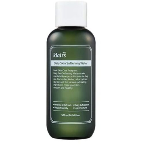 Klairs Daily Skin Softening Water 500 ml 8809572890635