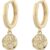 Snö of Sweden Rue Ring Ear Plain Gold 7323160767662