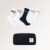 Tufte 5-pack Socks Giftbox Str 41-46, toalettmappe og sokker med striper 7071812106412