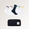Tufte 5-pack Socks Giftbox Str 41-46, toalettmappe og sokker med striper 7071812106412