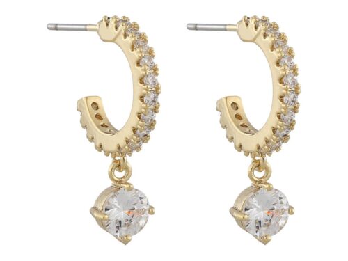 Snö of Sweden Luire Stone Oval Pendant Ear Gold 7323160767518