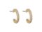 Snö of Sweden Clarissa Small Oval Ear Gold/Clear 7323160600495