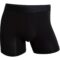 Tufte Mens Essentials Boxer Briefs Black, Str M 7071812016407