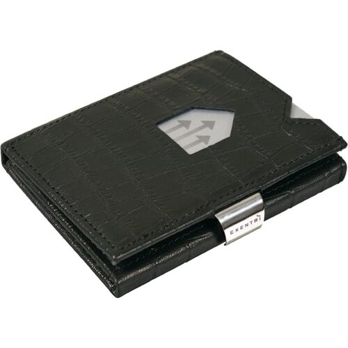 Exentri EX 101 Caiman Black Wallet 9x7x1 cm RFID Block 7090024921019