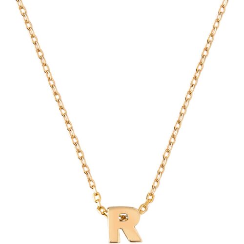 Orelia Gold Plated Initial R Necklace Giftbox Initial S 5055509420984