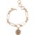 A&C Oslo Coin Of Relief Bracelet Gold