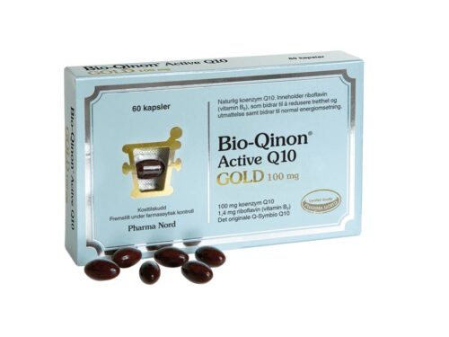 Pharma Nord Bio-Qinon Active Q10 Gold 100 mg 60 kapsler