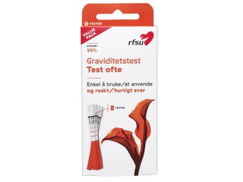 Rfsu Graviditetstest Test Ofte 8 tester