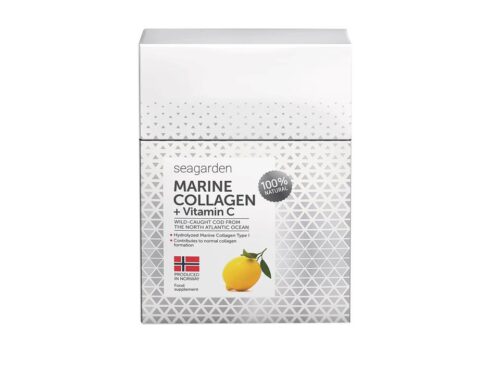 Seagarden Marine Collagen + Vitamin C Sitronsmak 30 x 5 gram