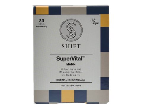 Shift SuperVital Mann 30 tabletter