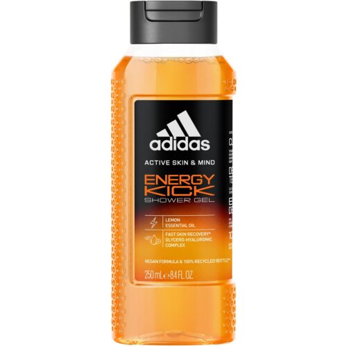 Adidas Skin & Mind Energy Kick Shower Gel – 250 ml – 3616303444365
