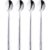 Aida RAW Latteskje rustfritt stål 4pk – 5709554158384