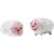 Alessi Porselensfigurer To Små Lam 2stk – 8003299956975