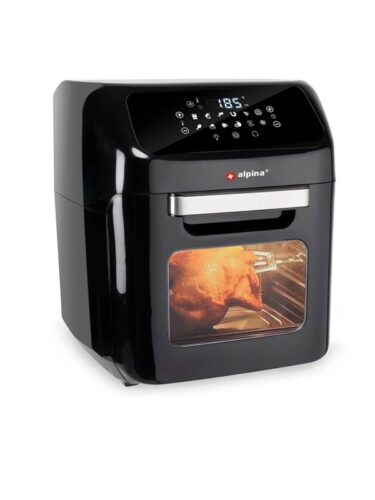 Alpina Air Fryer Oven 12L 1800W – Black – 8711252195681