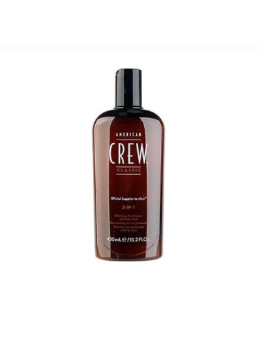 American Crew 3-In-1 Shampoo, Cond. Body Wash – 450 ml – 0738678251416