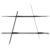 Andersen Furniture A-Shelf svart stål, large – 5713524045635