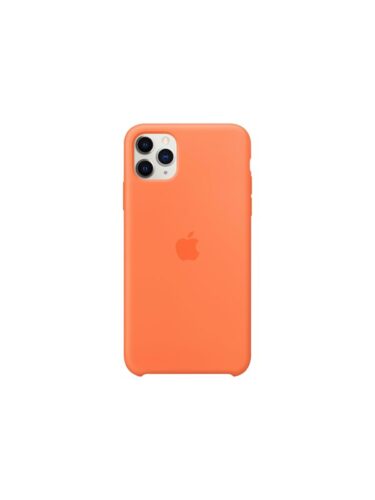 Apple iPhone 11 Pro Max Silicone Case – Orange – 0190199711525
