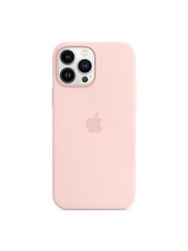 Apple iPhone 13 Pro Max Silicone Case with MagSafe – Chalk Pink – 0194252781340