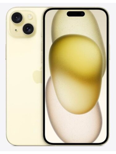 Apple iPhone 15 Plus 128GB – Yellow – 0195949041037