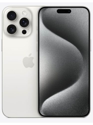 Apple iPhone 15 Pro Max 1TB – White Titanium – 0195949049811