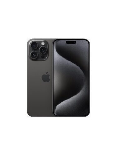Apple iPhone 15 Pro Max 256GB – Black Titanium – 0195949048197
