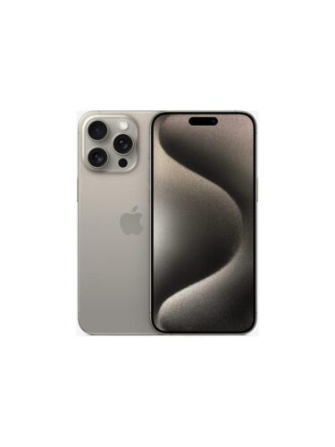 Apple iPhone 15 Pro Max 256GB – Natural Titanium – 0195949048555
