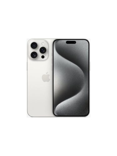 Apple iPhone 15 Pro Max 256GB – White Titanium – 0195949048371
