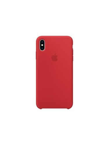 Apple iPhone XS Max Silicone Case – Red – 0190198763280